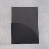 "Textured, Embossed, Curved Invitation Pocket, Qty 10" - Invitation Pockets in black by The Savage Label
