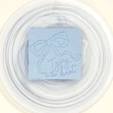 "Tying The Knot Napkin Pack in Blue, set of 20" - Napkins in blue by ForYourParty