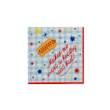 "Patriotic Hot Dog Cocktail Napkins - Pack of 20" - Napkins in multicolor by Jollity and Co