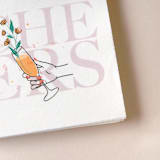 "Champagne Cheers Napkin Pack, cocktail size, pack of 50" - Napkins in white by ForYourParty