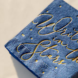 "Written in the Stars Napkin Pack, cocktail size, pack of 50" - Napkins in blue by ForYourParty