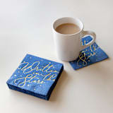"Written in the Stars Napkin Pack, cocktail size, pack of 50" - Napkins in blue by ForYourParty