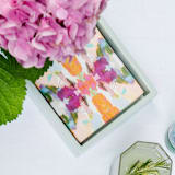 "Begonia Cocktail Napkins, 20 Per Pack" - Napkins in pink by Laura Park