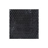 "Black Embossed Cocktail Napkins - Set of 20" - Napkins in black by Jollity and Co