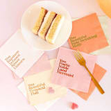 "Compliment Quotes Napkin Pack, cocktail size, pack of 20" - Napkins in multicolorassorted-colors by ForYourParty