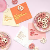"Compliment Quotes Napkin Pack, cocktail size, pack of 20" - Napkins in multicolorassorted-colors by ForYourParty