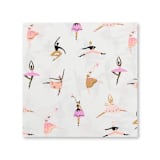 "Pirouette Large Napkins - Pack of 16" - Napkins in multicolor by Jollity and Co