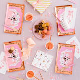 "Pirouette Large Napkins - Pack of 16" - Napkins in multicolor by Jollity and Co