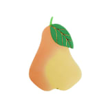"Le Dinner Pear Large Napkins - Set of 16" - Napkins in yellow by Jollity and Co