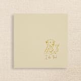 "“I Do, Too!” Dalmatian Wedding Cocktail Napkins Champage" - Napkins in natural by Papel Custom Design