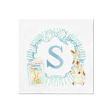 "Velveteen Rabbit Book-Inspired Baby Shower Napkins" - Napkins in white by Papel Custom Design