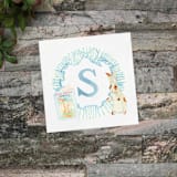 "Velveteen Rabbit Book-Inspired Baby Shower Napkins" - Napkins in white by Papel Custom Design