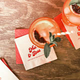 "Meet Me On The Dance Floor Napkin, cocktail size, set of 100" - Napkins in natural by ForYourParty