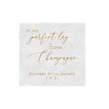 "Perfect Day Napkin" - Napkins in multicolorassorted-colors by Papel Custom Design