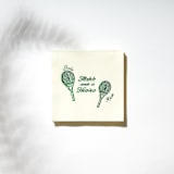 "Match Made in Heaven Tennis Napkin, set of 50" - Napkins in white by ForYourParty
