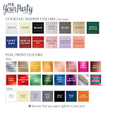 "Sweet Friendsgiving Napkin, cocktail size, set of 100" - Napkins in orange by ForYourParty
