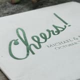 "Cheers! Custom Napkin - Pack of 100" - Napkins in multicolorassorted-colors by Papel Custom Design