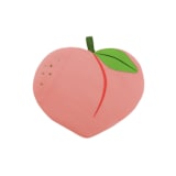 "Le Dinner Peach Large Napkins - Set of 16" - Napkins in pink by Jollity and Co