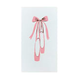 "Pirouette Guest Napkins - Pack of 16" - Napkins in white by Jollity and Co