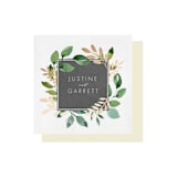 "Botanical Grandeur Custom Napkin - Pack of 100" - Napkins in multicolorassorted-colors by Papel Custom Design