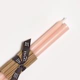 "12" Everyday Tapers (pair) Blush" - Candles in pink by Jessie Green