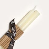 "10" Everyday Tapers (pair) Cream" - Candles in white by Jessie Green