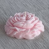 "Wax Peony Candle (Pink)" - Candles in pink by LiveYoung Candle Co.