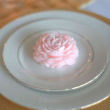 "Wax Peony Candle (Pink)" - Candles in pink by LiveYoung Candle Co.