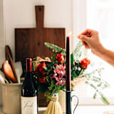 "The 11 Inch Hand-Dipped Taper Candle in Burgundy" - Candles in red by Millstream Home