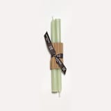 "10" Everyday Tapers (pair) Celadon" - Candles in green by Jessie Green