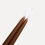 "The 11 Inch Hand-Dipped Taper Candle in Dark Brown" - Candles in brown by Millstream Home