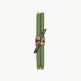 "12" Twig Tapers (pair) Sage" - Candles in green by Jessie Green