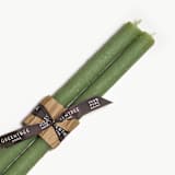 "12" Twig Tapers (pair) Sage" - Candles in green by Jessie Green