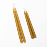 "The 11 Inch Hand-Dipped Taper Candle in Honey" - Candles in yellow by Millstream Home