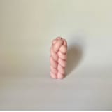 "Pink Rope Candle" - Candles in pink by Over By The Moon