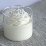 "Clear Peony Candle (White)" - Candles in white by LiveYoung Candle Co.