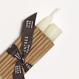 "6" Everyday Tapers (pair) Cream" - Candles in white by Jessie Green