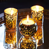"Votives Boxed Set of 4 Natural" - Candles in natural by Jessie Green