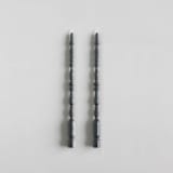 "SPINDLE LEG TAPERS // SLATE" - Candles in gray by borrowed BLU