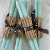 "10" Everyday Tapers (pair) Robin's Egg Blue" - Candles in blue by Jessie Green