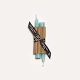 "6" Everyday Tapers (pair) Robin's Egg Blue" - Candles in blue by Jessie Green