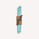 "12" Square Tapers (pair) Robin's Egg Blue" - Candles in blue by Jessie Green