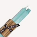 "12" Square Tapers (pair) Robin's Egg Blue" - Candles in blue by Jessie Green