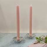 "12" Church Tapers (pair) Blush" - Candles in pink by Jessie Green