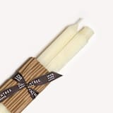 "12" Square Tapers (pair) Cream" - Candles in white by Jessie Green