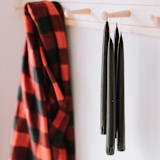 "The 11 Inch Hand-Dipped Taper Candle in Evergreen" - Candles in green by Millstream Home