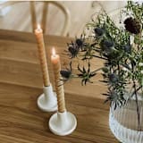 "10" Rope Tapers (pair) Natural" - Candles in natural by Jessie Green