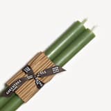 "12" Church Tapers (pair) Sage" - Candles in green by Jessie Green