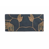 "Folio Indigo Shibori Hand Crafted Zero Waste Cotton Pouch" - Bridal Clutches and Purses in blue by Anjali Purohit