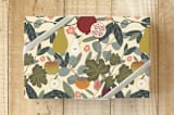 "Winter Botanica" - Wrapping Paper in Multi-Colored by Jessie Burch - Front